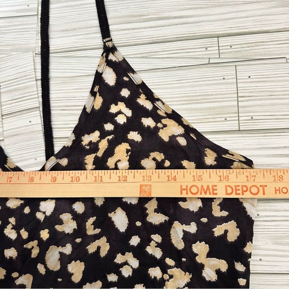 NWT TOPSHOP Tie Dye Print Maxi Beach Cover Up Dress With Slit Size‎ 8-10 - Picture 3 of 9